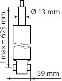 KYB 3448024 - Tlmič pérovania parts5.com