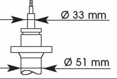 KYB 324016 - Amortizor parts5.com