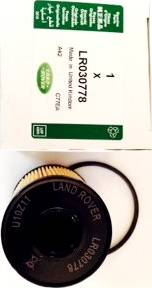 Land Rover LR030778 - Filtro de aceite parts5.com