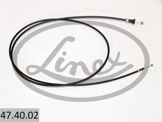 Linex 47.40.02 - Cablu, capota motor parts5.com