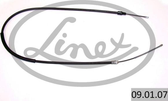 Linex 09.01.07 - Cable de accionamiento, freno de estacionamiento parts5.com