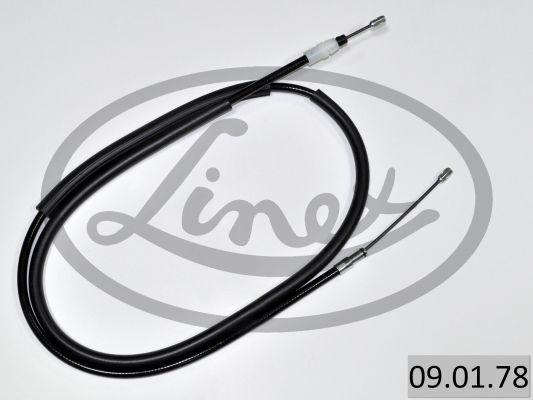 Linex 09.01.78 - Cablu, frana de parcare parts5.com