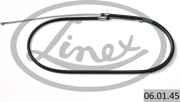 Linex 06.01.45 - Cablu, frana de parcare parts5.com