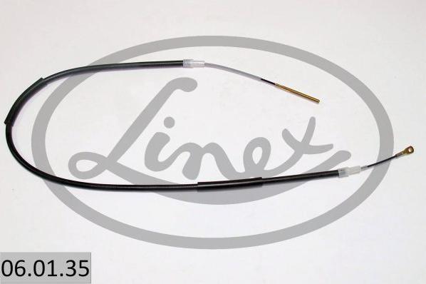 Linex 06.01.35 - Cable de accionamiento, freno de estacionamiento parts5.com