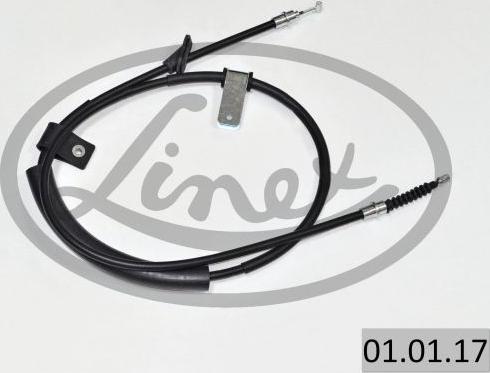 Linex 01.01.17 - Cablu, frana de parcare parts5.com