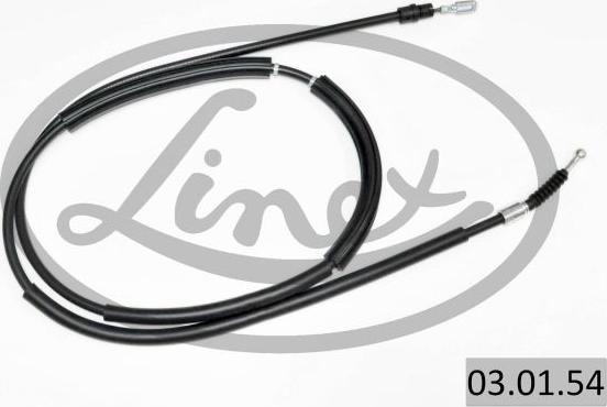 Linex 03.01.54 - Cable, parking brake parts5.com