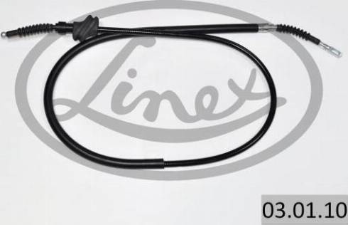 Linex 03.01.10 - Тросик, cтояночный тормоз parts5.com