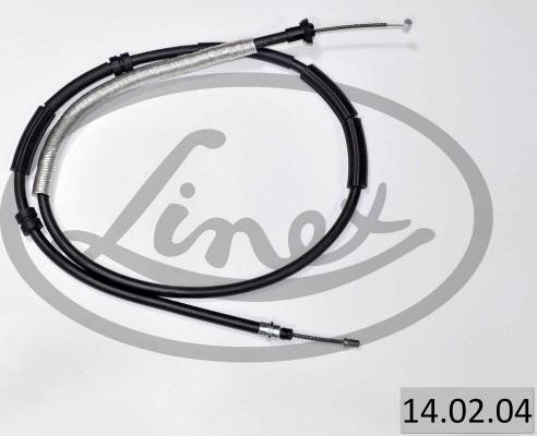 Linex 14.02.04 - Cablu, frana de parcare parts5.com