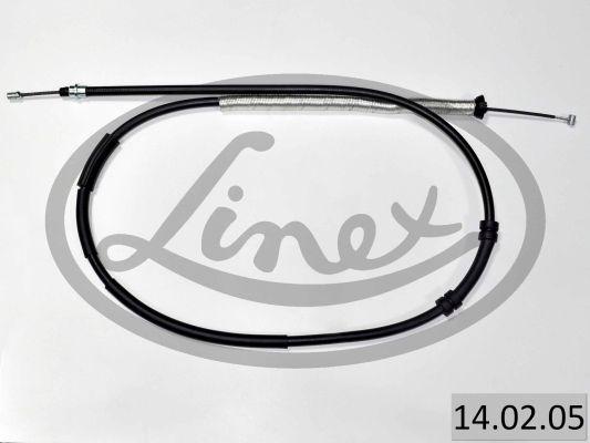 Linex 14.02.05 - Cablu, frana de parcare parts5.com