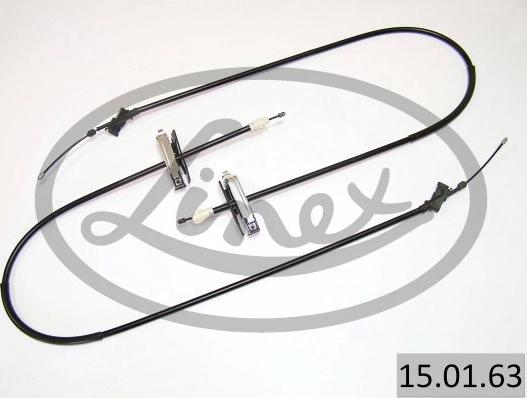 Linex 15.01.63 - Cable, parking brake parts5.com