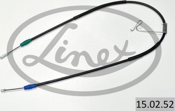 Linex 15.02.52 - Cable, parking brake parts5.com