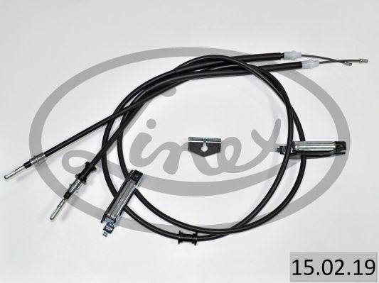 Linex 15.02.19 - Cable, parking brake parts5.com