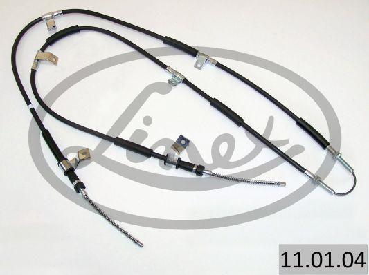 Linex 11.01.04 - Cable, parking brake parts5.com