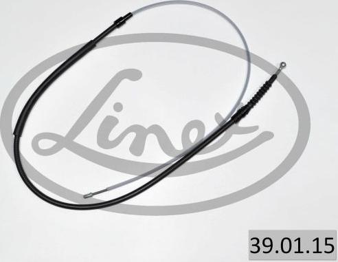 Linex 39.01.15 - Żażné lanko parkovacej brzdy parts5.com