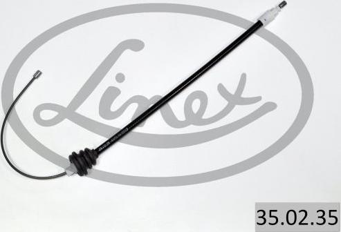 Linex 35.02.35 - Cable, parking brake parts5.com