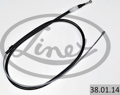 Linex 38.01.14 - Huzal, rögzítőfék parts5.com