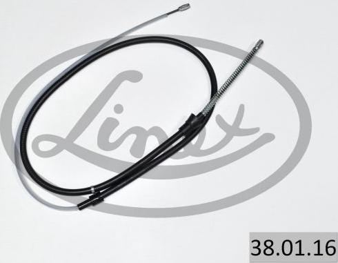 Linex 38.01.16 - Żażné lanko parkovacej brzdy parts5.com