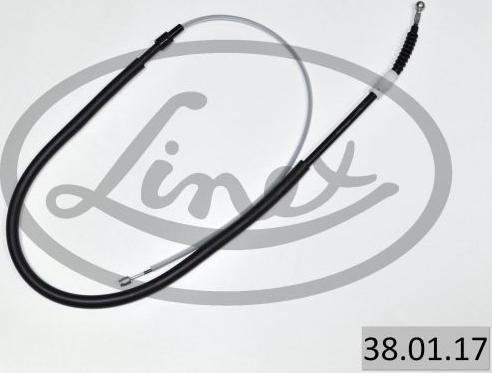 Linex 38.01.17 - Cablu, frana de parcare parts5.com