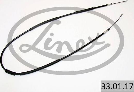 Linex 33.01.17 - Cable, parking brake parts5.com