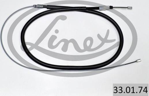 Linex 33.01.74 - Cable, parking brake parts5.com