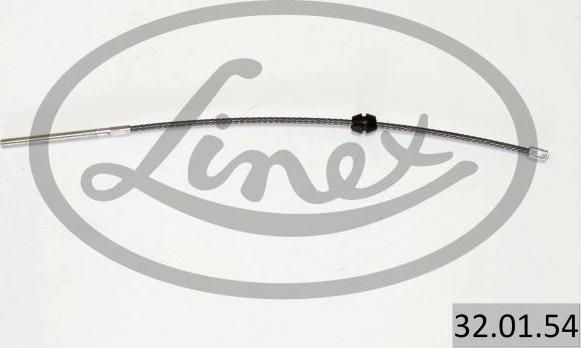 Linex 32.01.54 - Cablu, frana de parcare parts5.com