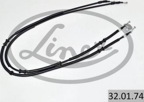 Linex 32.01.74 - Cablu, frana de parcare parts5.com