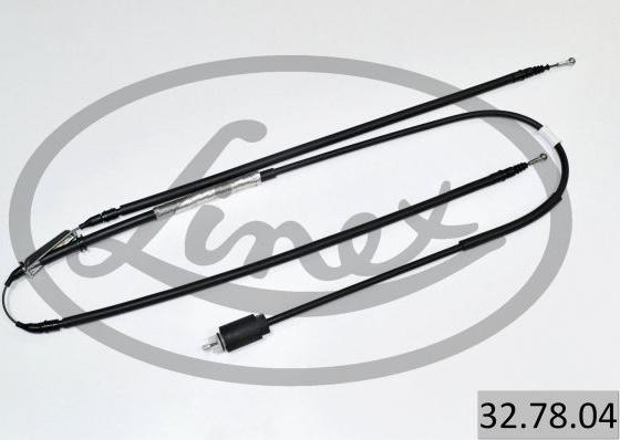 Linex 32.78.04 - Cablu, frana de parcare parts5.com