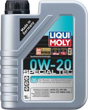 Liqui Moly 20631 - Moottoriöljy parts5.com