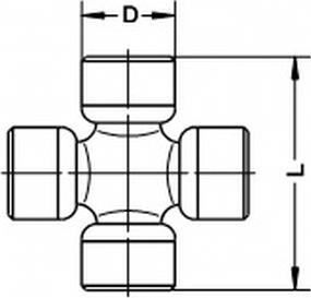 Löbro U122 - Joint, colonne de direction parts5.com