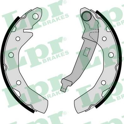 LPR 09990 - Brake Shoe Set parts5.com