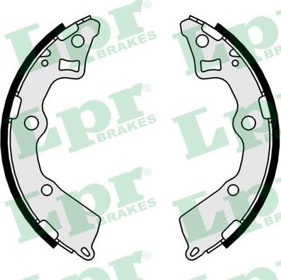 LPR 09830 - Set saboti frana parts5.com