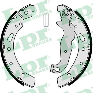 LPR 09300 - Komplet kočnih čeljusti parts5.com