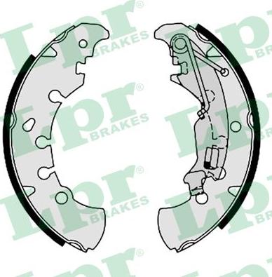 LPR 09260 - Brake Shoe Set parts5.com