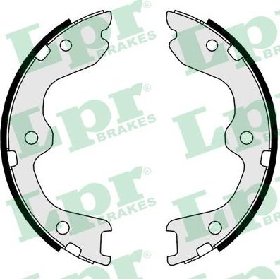 LPR 09740 - Set saboti frana, frana de mana parts5.com