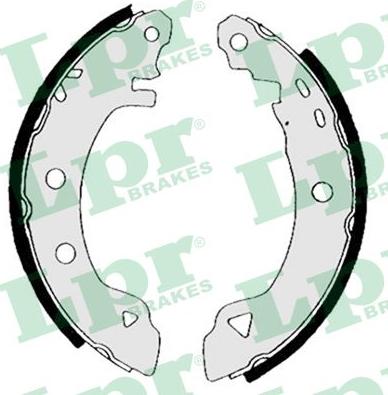 LPR 04990 - Brake Shoe Set parts5.com