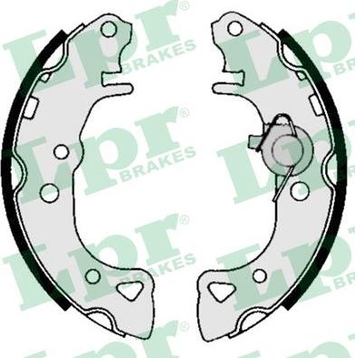 LPR 04940 - Set saboti frana parts5.com