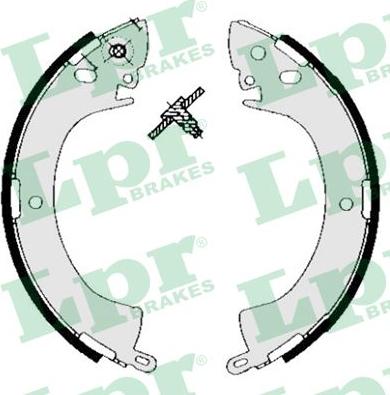 LPR 05240 - Brake Shoe Set parts5.com