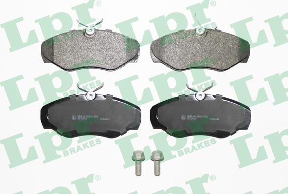 LPR 05P908 - Kit de plaquettes de frein, frein à disque parts5.com