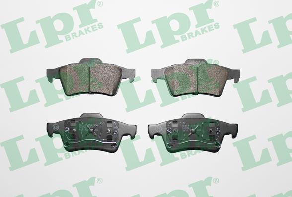 LPR 05P907 - Sada brzdových destiček, kotoučová brzda parts5.com