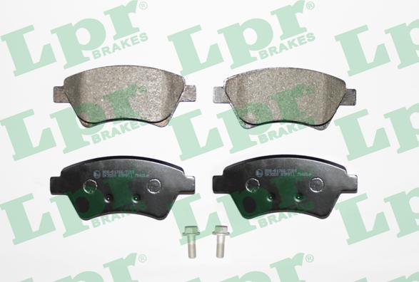 LPR 05P911 - Brake Pad Set, disc brake parts5.com