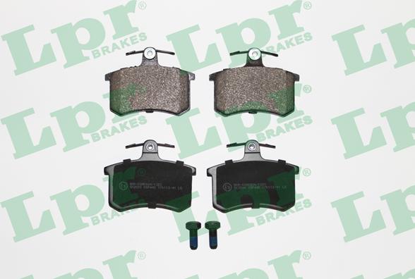 LPR 05P440 - Brake Pad Set, disc brake parts5.com