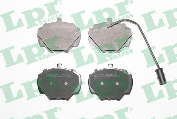 LPR 05P431 - Set placute frana,frana disc parts5.com