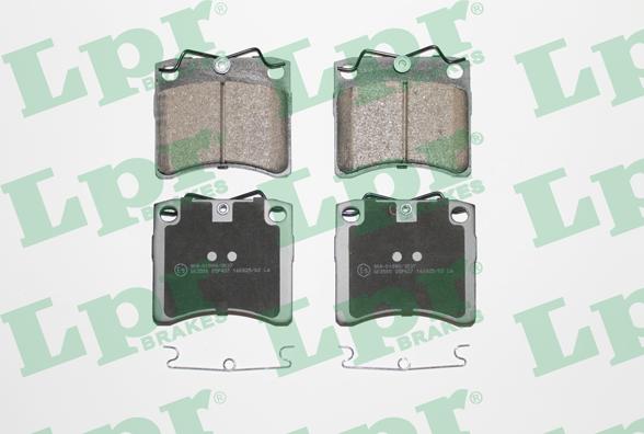 LPR 05P437 - Brake Pad Set, disc brake parts5.com