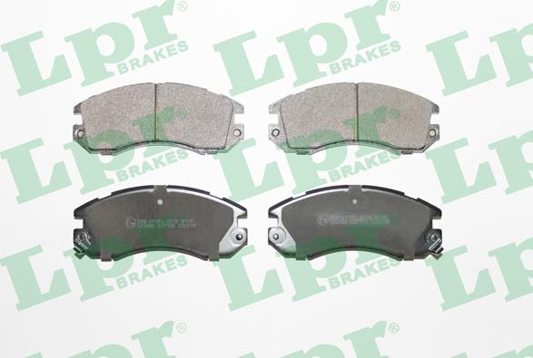 LPR 05P546 - Set placute frana,frana disc parts5.com