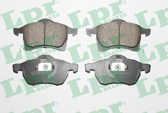 LPR 05P690 - Set placute frana,frana disc parts5.com