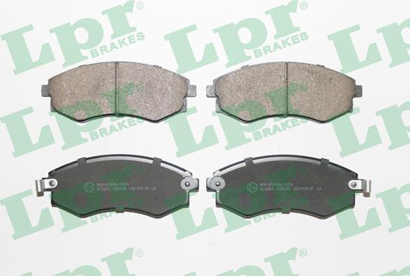 LPR 05P640 - Set placute frana,frana disc parts5.com