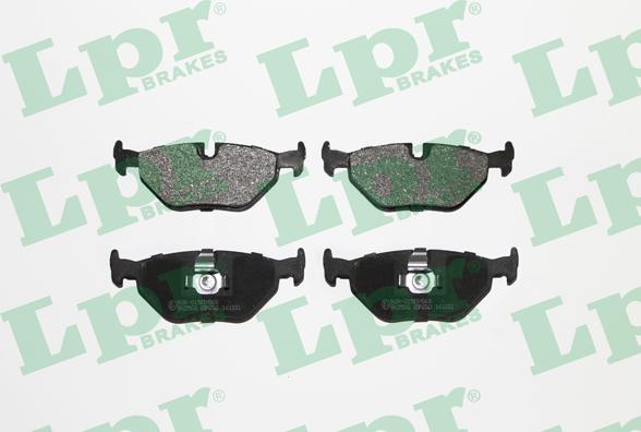 LPR 05P650 - Set placute frana,frana disc parts5.com