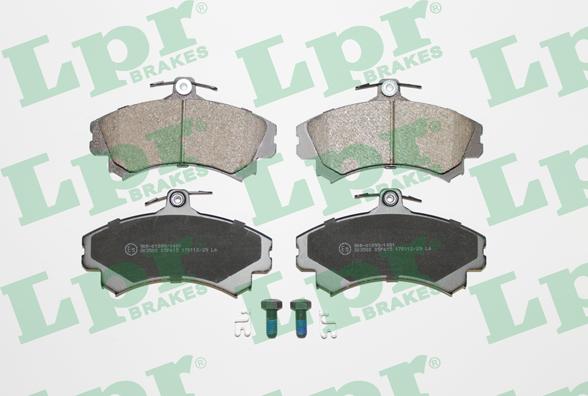 LPR 05P615 - Set placute frana,frana disc parts5.com