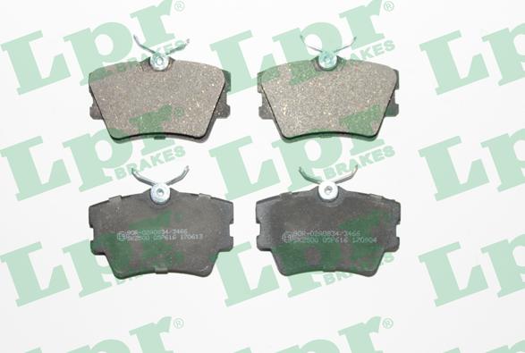 LPR 05P616 - Set placute frana,frana disc parts5.com