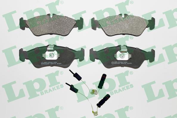 LPR 05P610A - Set placute frana,frana disc parts5.com